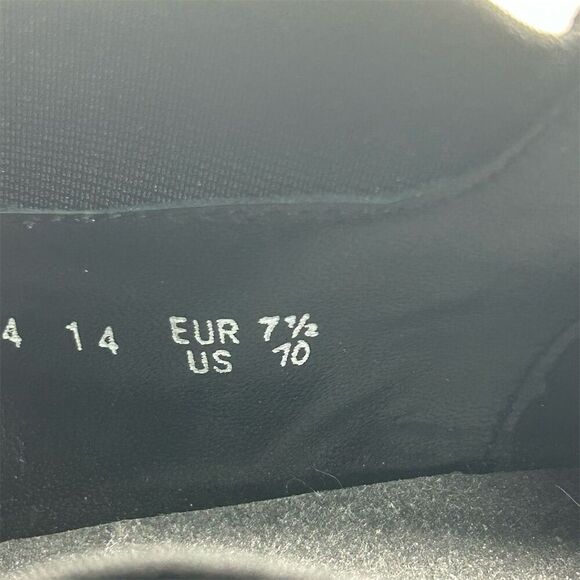 Mephisto Women's Tosca Black Leather Slip-On Chelsea Wedge Ankle Booties Size 10 - Picture 15 of 16